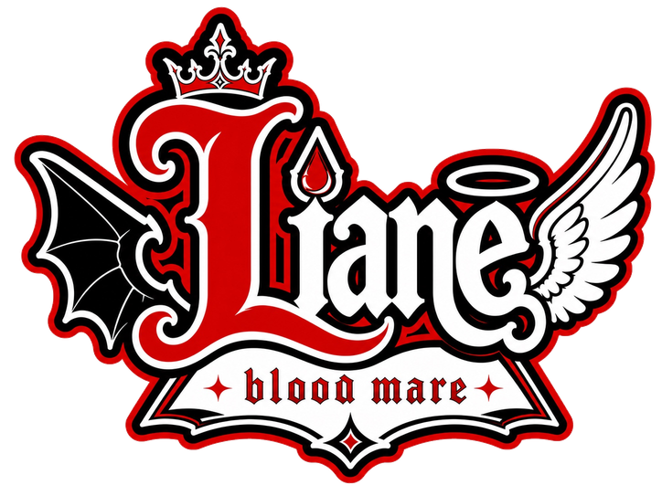Liane・blood mare ロゴ