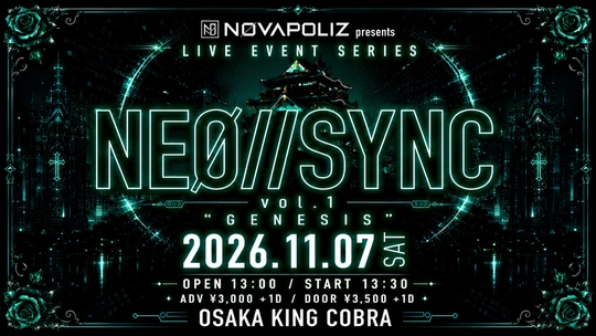 NEØ//SYNC — 公演告知・横長