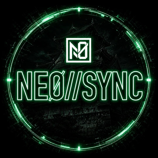 NEØ//SYNC — シリーズロゴ・正方形